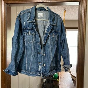 Old Navy Boyfriend jean jacket women’s XL